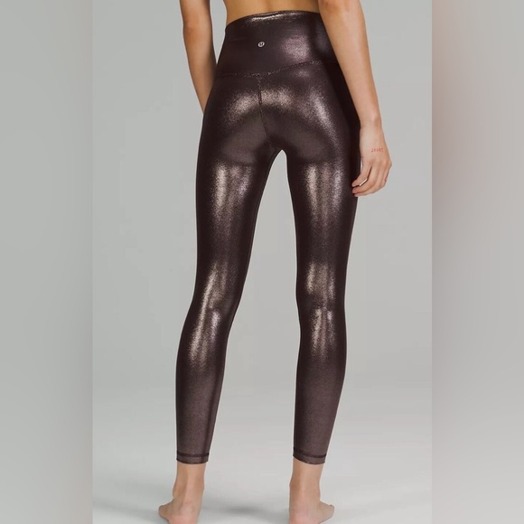 lululemon athletica Pants - Lululemon Align Sz 10 High-Rise Pant 25" *Shine!!! Limited Edition Like New!!